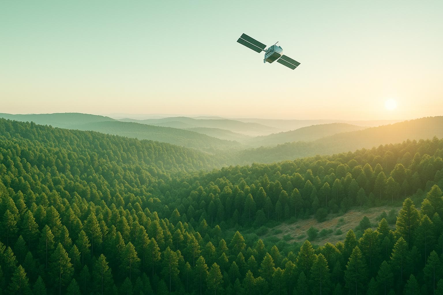 How Satellites Help Prevent Forest Fires