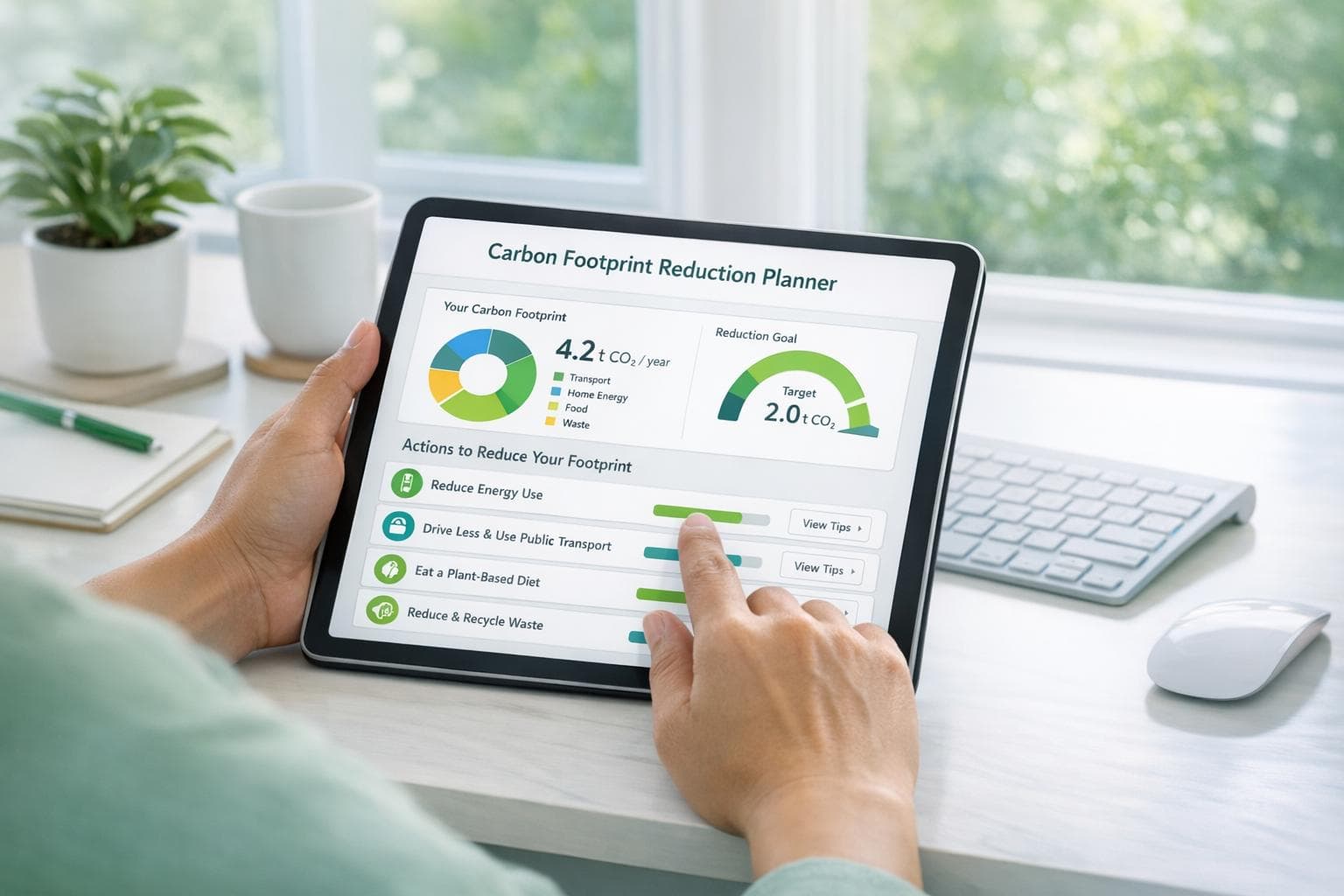 Carbon Footprint Reduction Planner